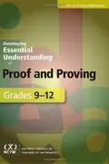 Book cover of Developing essential understanding of proof and proving for teaching mathematics in grades 9-12
