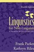 Book cover of Linguistics for non-linguists