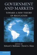 Book cover of Government and Markets