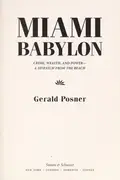 Book cover of Miami Babylon