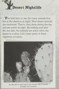 Book cover of The Living desert