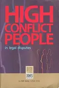 Book cover of High Conflict People in Legal Disputes