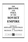 Book cover of The Decline and fall of the Soviet empire