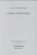 Book cover of Studies in Ephesians