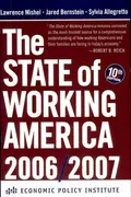 Book cover of The state of working America 2006/2007