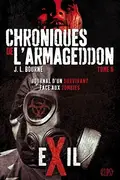 Book cover of Chroniques de l'armageddon T02 : exil