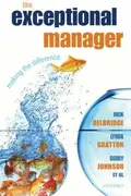Book cover of Exceptional Manager