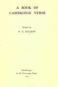 Book cover of A book of Cambridge verse