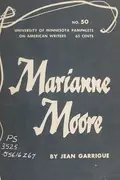 Book cover of Marianne Moore