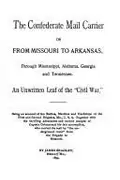 Book cover of Confederate Mail Carrier