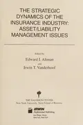 Book cover of The strategic dynamics of the insurance industry