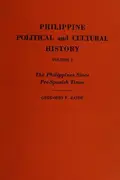Book cover of Philippine political and cultural history