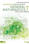 Book cover of Jacaranda Maths Quest 11 General Mathematics VCE Units 1 and 2 3e learnON and Print