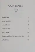 Book cover of The lucky book