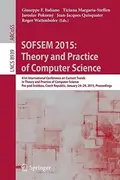 Book cover of SOFSEM 2015