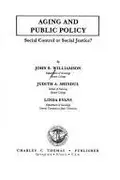Book cover of Aging and public policy