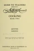 Book cover of Guide to teachers operating the National system of cooking
