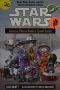 Book cover of Star Wars - Galactic Phrase Book & Travel Guide