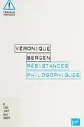 Book cover of Résistances philosophiques