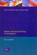 Book cover of Women and Social Policy