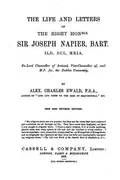 Book cover of The Life and Letters of the Right Honble. Sir Joseph Napier, Bart