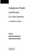 Book cover of Indigenous people and poverty in Latin America