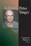 Book cover of Rethinking Peter Singer