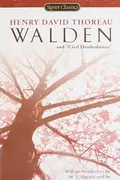 Book cover of Walden Or Life in the Woods And "On the Duty of Civil Disobedience"