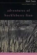 Book cover of Adventures of Huckleberry Finn