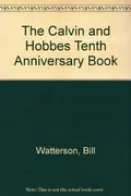 Book cover of The Calvin and Hobbes tenth anniversary book