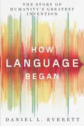 Book cover of How language began