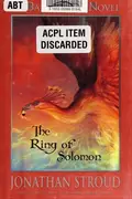 Book cover of The Ring of Solomon
