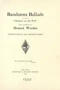 Book cover of Bandanna Ballads Including Shadows on the Wall