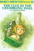 Book cover of The clue in the crumbling wall