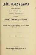 Book cover of León-- Pérez y García