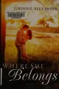 Book cover of Where she belongs