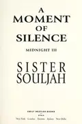 Book cover of A moment of silence