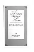 Book cover of A natural history of love