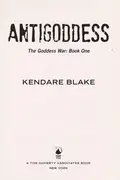 Book cover of Antigoddess