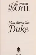 Book cover of Mad about the Duke