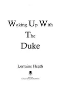 Book cover of Waking Up With the Duke