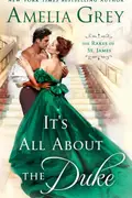 Book cover of It's all about the duke