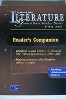 Book cover of Prentice Hall Literature--Timeless Voices, Timeless Themes--Reader's Companion--Silver