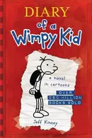 Book cover of Diary of a Wimpy Kid