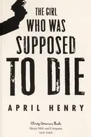 Book cover of The girl who was supposed to die