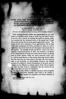 Book cover of Notes upon the agglutinations obtained by intraperitoneal insertion of celloidin capsules containing bacilli and upon a mode of preparing such capsules
