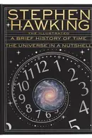 Book cover of The Illustrated A Brief History of Time / The Universe in a Nutshell
