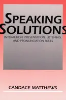 Book cover of Speaking solutions