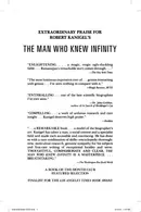 Book cover of The Man Who Knew Infinity