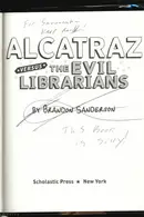 Book cover of Alcatraz Versus the Evil Librarians